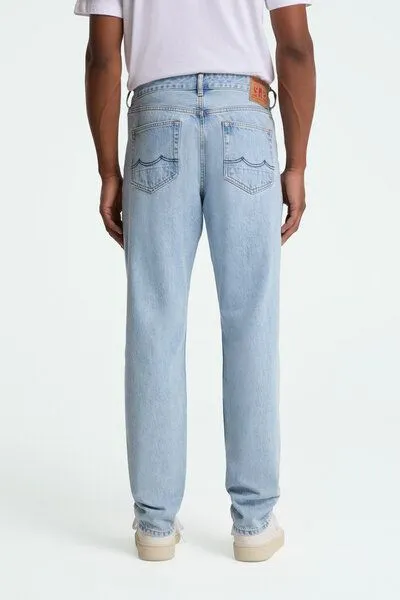 Kings Of Indigo Kings Of Indigo Jeans Sushan - Tapered leg - Blue Reef Super Light Used – Produktbild 3 von 4