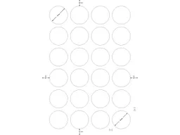 memo-Etiketten rund 40 mm, 2.400 Stk. B-Ware (K9266) – Produktbild 1 von 1