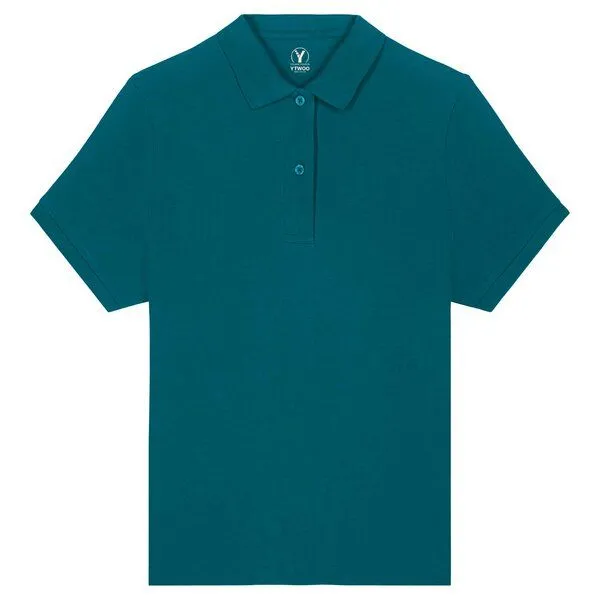 YTWOO YTWOO Klassiches Damen-Poloshirt, Ocean depth, – Produktbild 1 von 2