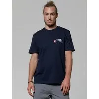 watapparel watapparel T-Shirt Unisex Make love not war, French navy, – Produktbild 1 von 1