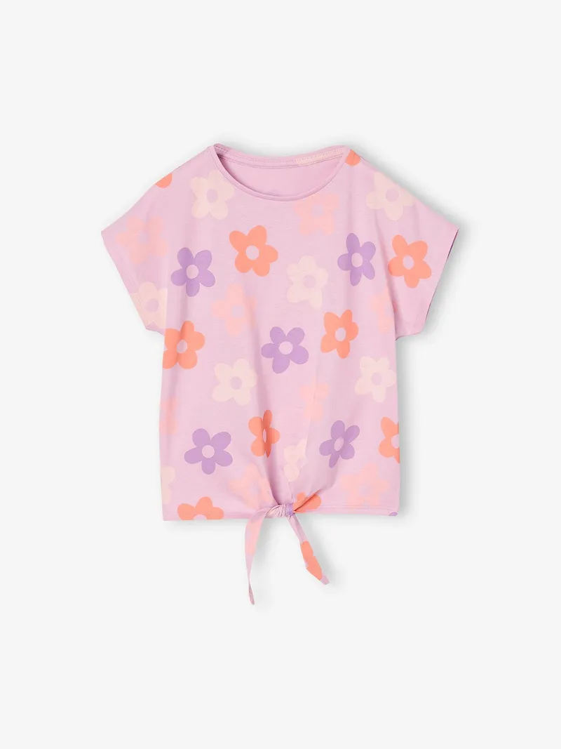 Vertbaudet Mädchen T-Shirt lavandel, Lavandel, – Produktbild 2 von 4
