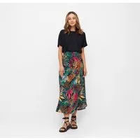 WiDDA berlin WiDDA berlin Midirock mit tropischem Print aus ECOVERO® – Produktbild 1 von 1