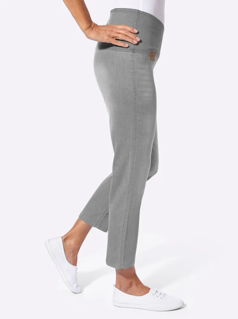Witt 7/8-Jeans light grey-denim, Light grey-denim, – Produktbild 2 von 2