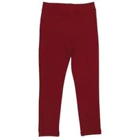 Walkiddy Kinder Sweat-Leggings GOTS-zertifiziert aus Bio-Baumwolle mit Elasthan, bordeaux – Walkiddy, weich, elastischer Bund, alltagstauglich – Produktbild 1 von 1