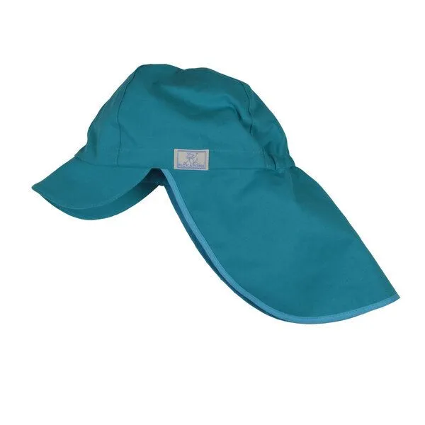 Pickapooh Pickapooh Kinder Mütze Sonnenhut mit UV-Schutz Bio Baumwolle, Green slate, – Produktbild 1 von 1