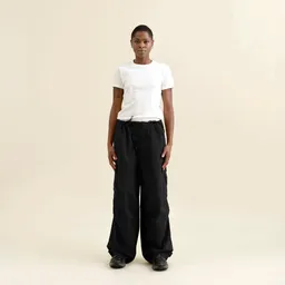 DAWN MAY MAY - Baggy Cargo Pants - Black - Black / 1 – Produktbild 1 von 1