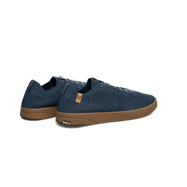SAOLA SAOLA Vegane Sneakers - ultra leicht und komfortabel ohne keine Fersenverstärkung - Ezo M, Navy, – Produktbild 3 von 4