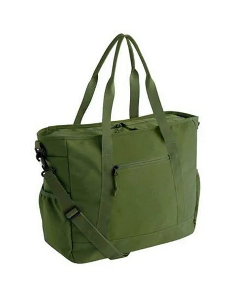 BagBase BagBase Recycelte Schultertasche, Moosgrün, – Produktbild 2 von 5