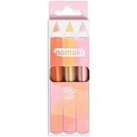 Namaki Kinderschminkstifte Glitzer "Jumbo", 3er-Set Kupfer, Gold, Rose – Produktbild 1 von 1