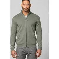HempAge HempAge Herren Sweat-Jacke Hanf/Bio-Baumwolle, Thyme (grün), – Produktbild 1 von 1