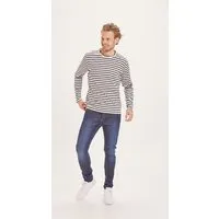 KnowledgeCotton Apparel KnowledgeCotton Apparel Jeans Slim Fit - ASH - aus Bio-Baumwolle, Blau (deep blue), – Produktbild 2 von 5