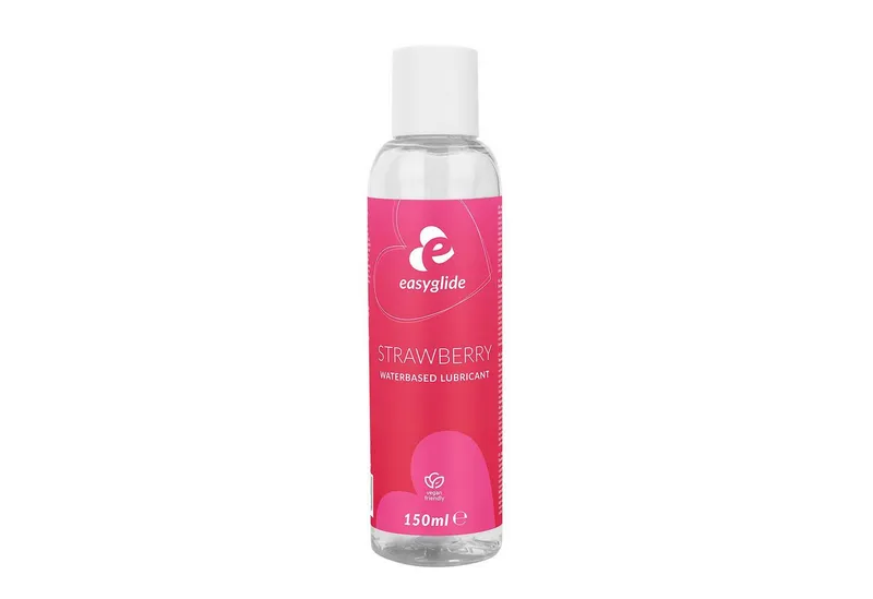 EasyGlide Gleitgel Gleitgel mit Erdbeergeschmack - 150 ml Vegan - Durchsichtig – Produktbild 2 von 3