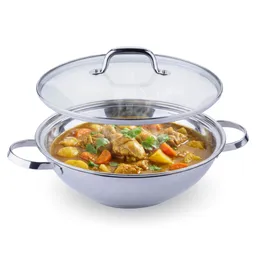 Chefkoch trifft Fackelmann Chefkoch trifft Fackelmann Wokpfanne mit Deckel Rosenheim, Ø30cm – Produktbild 1 von 1