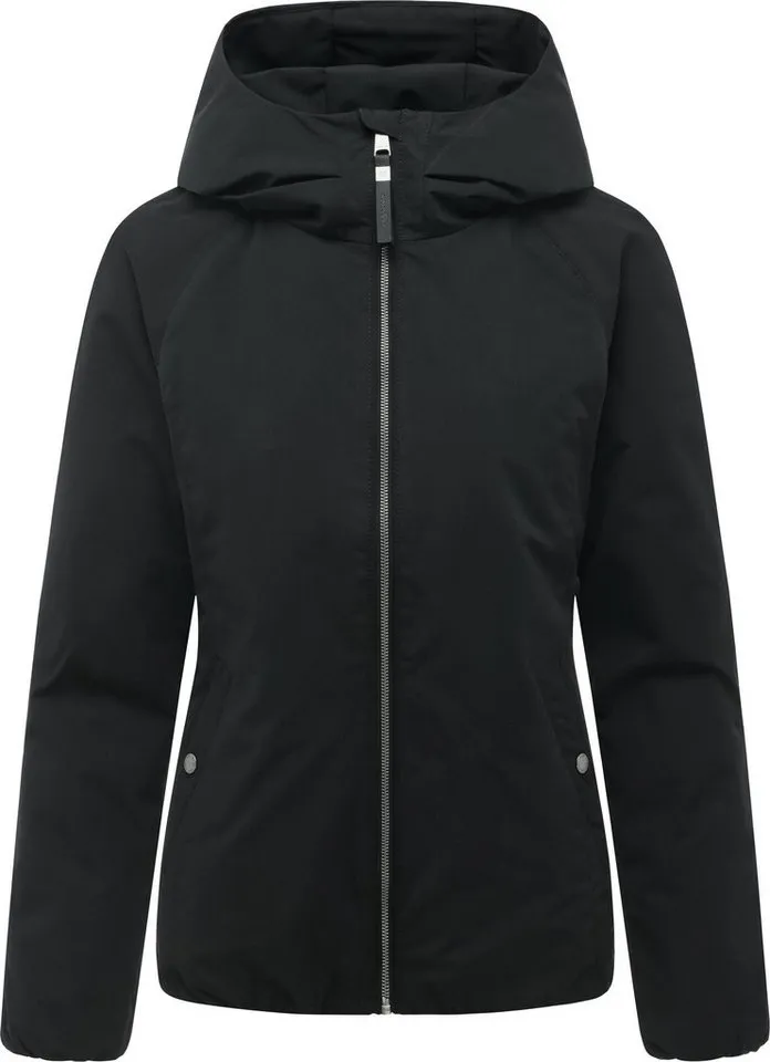 ragwear ragwear Funktionsjacke Dree Y Leichte Winterjacke mit Kapuze, wind- und wasserdicht, Schwarz, – Produktbild 2 von 4