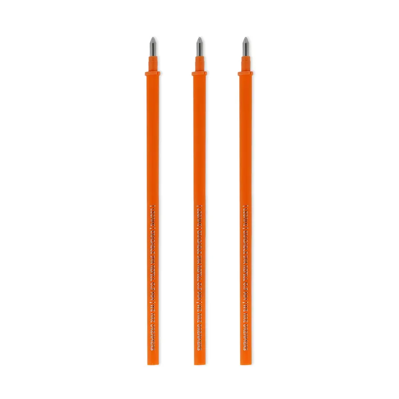 Legami Legami Ersatzminen für löschbaren Gelstift 3 Stück Orange, Orange, – Produktbild 1 von 1