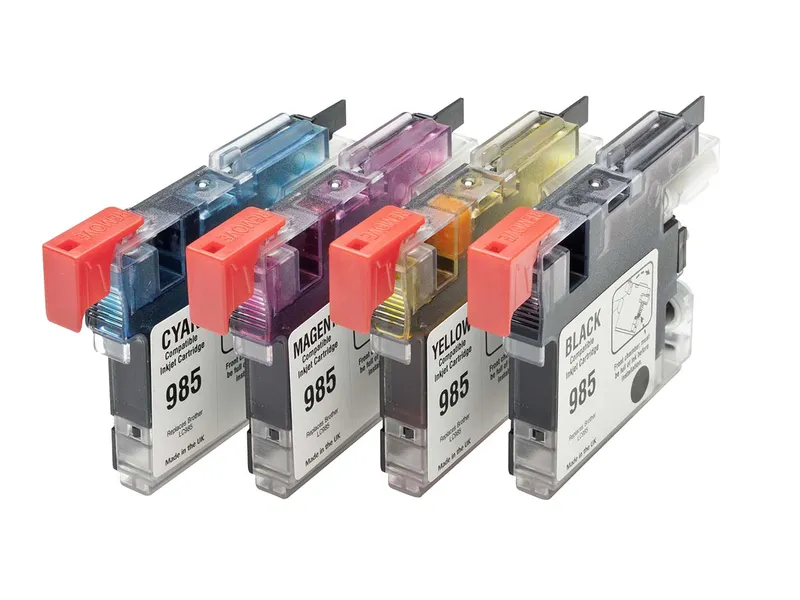Memo memo 4er Set Tintenpatronen ersetzt Brother LC985, schwarz, cyan, magenta, gelb – Produktbild 1 von 1