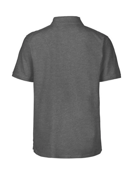 Neutral® - 3FREUNDE Neutral® - 3FREUNDE Männer Poloshirt, Dunkelgrau, – Produktbild 3 von 4