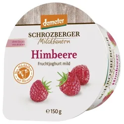 Schrozberger Milchbauern Joghurt mit Himbeere – Produktbild 1 von 1