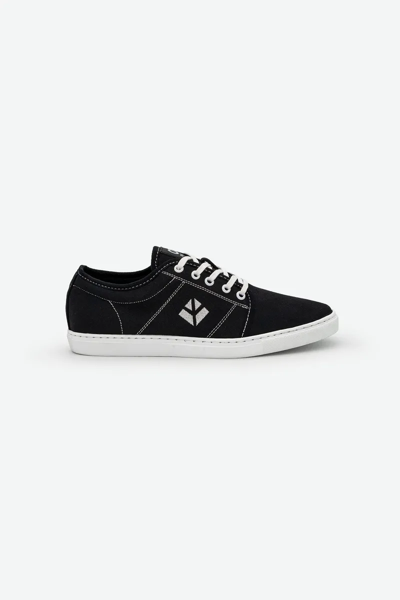 COG COG Herren vegan Sneaker Gaia Weiß, Schwarz, – Produktbild 1 von 3