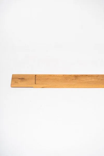 kleiderleiter_de kleiderleiter_de Badewannenablage EBBA aus Holz (Eiche) in verschiedenen Längen – Produktbild 2 von 4