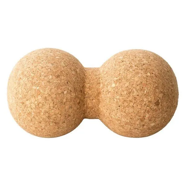 Kork-Deko Kork-Deko Duoball aus Kork - Massageball Peanut zur Faszienmassage 2x80 mm – Produktbild 5 von 6
