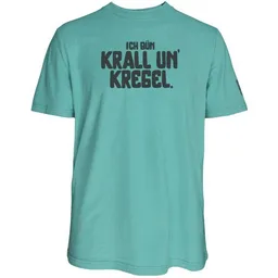 Spirit of Hamburg Spirit of Hamburg Biobaumwoll T-Shirt mit Spruch „Ich bün krall un’ kregel“ – Produktbild 1 von 1