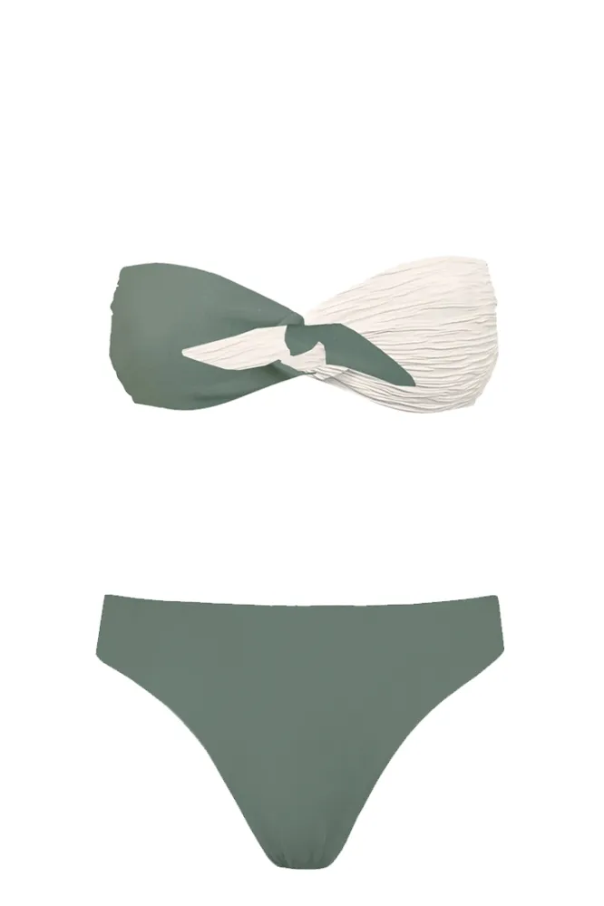 Anekdot Anekdot Damen vegan Bikiniset Slim Taijitu, Hellgrün, – Produktbild 1 von 1
