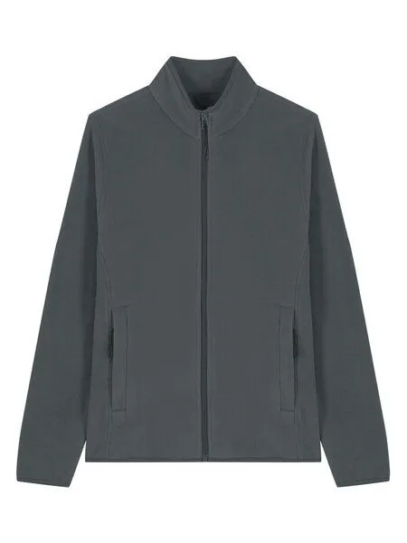 Human Family Human Family Basic Damen Fleecejacke "Guide" aus recyceltem Polyester, Anthrazit, – Produktbild 3 von 4