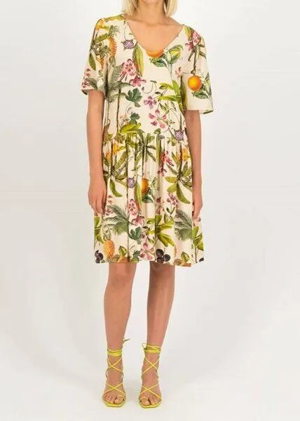 blutsgeschwister Blutsgeschwister Kleid Hang On Honey Summer - Jardin Fruitier – Produktbild 3 von 4