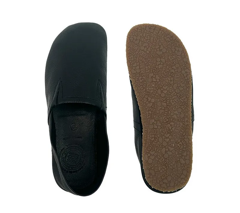 Pololo Pololo Martin Natur Apache und Viviano Barfußschuh, Schwarz, – Produktbild 2 von 5