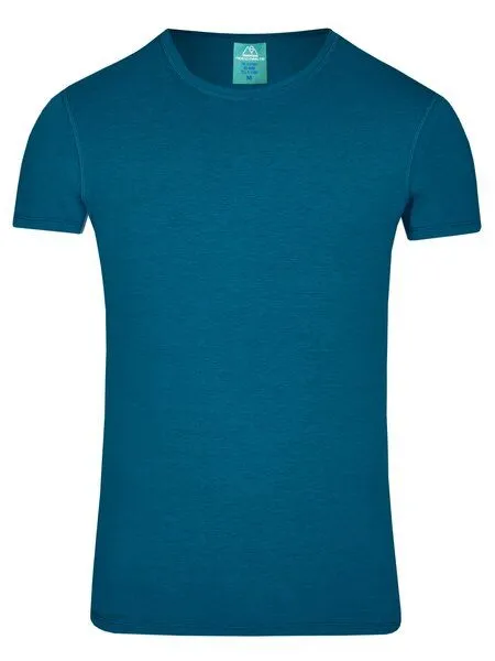 nice to meet me nice to meet me CORE T-SHIRT mit Bio-Baumwolle und TENCEL Lyocell, Aguamarine, – Produktbild 3 von 3