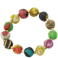 Worldfinds Worldfinds Kantha Armband Bauble – Produktbild 1 von 1