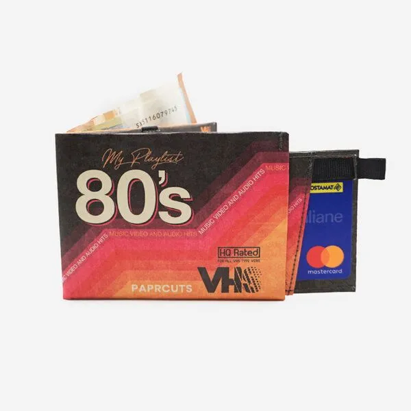 paprcuts paprcuts RFID Portemonnaie Pro, Vhs 2.0. (orange rot gelb), – Produktbild 1 von 4