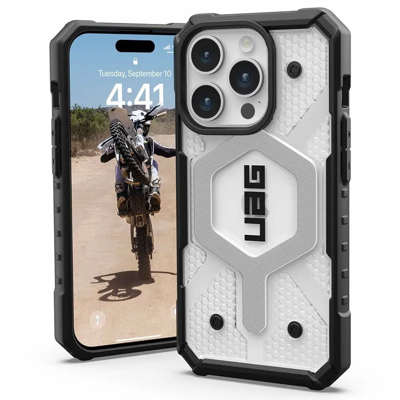 Urban Armor Gear MagSafe-Hülle für Apple iPhone 15 Pro, Urban Armor Gear, Pathfinder, Transparent – Produktbild 1 von 1