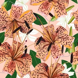 Photocircle Photocircle Poster / Leinwandbild - Tiger Lillies – Produktbild 1 von 1