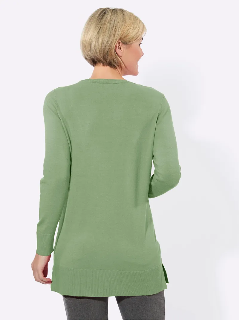 Witt Longpullover eucalyptus, Eucalyptus, – Produktbild 2 von 2