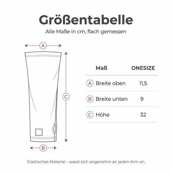 KOKOworld KOKOworld Handstulpen Puffy aus Bio-Baumwolle (kbA), Mokosh (mehrfarbig), – Produktbild 1 von 4