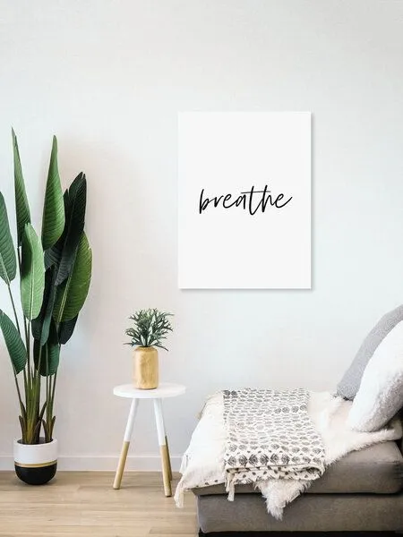 Photocircle Photocircle Poster / Leinwandbild - Breathe No4 – Produktbild 4 von 4