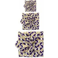 FabRap Gift Wrap FabRap Gift Wrap Wiederverwendbare Geschenkverpackung Furoshiki - FabRap Set mit drei Größen (einseitig), Gold moons (goldmonde), – Produktbild 1 von 1