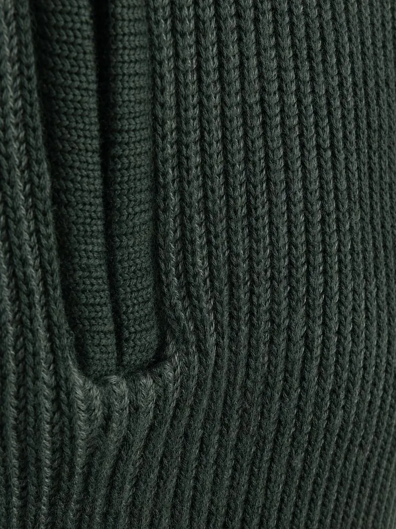 Suitable Suitable Bico Half-Zip Pullover Dunkelgrün - Größe M, Dunkelgrün, – Produktbild 5 von 5