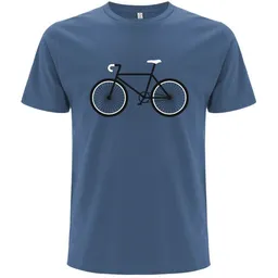 Spreecult Spreecult Simpel Bike - Bio und Fair - Männer Unisex T-Shirt - Fahrrad – Produktbild 1 von 1
