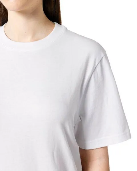 YTWOO YTWOO Nachhaltiges schweres Unisex T-Shirt, Weiß, – Produktbild 2 von 4