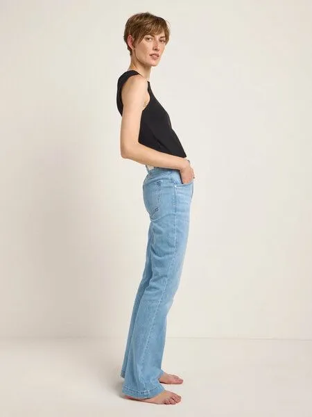 LANIUS LANIUS Flared Jeans aus Bio-Baumwolle, Blue, – Produktbild 1 von 4