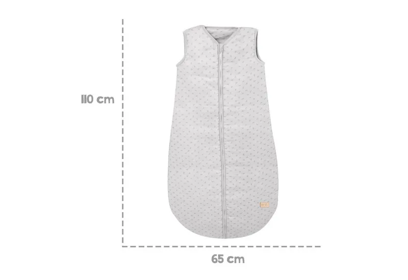 roba roba Babyschlafsack Lil Planet Schlafsack, verschiedene Größen und Farben, Grau|silberfarben, – Produktbild 3 von 4