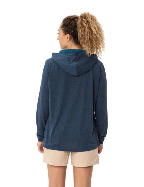 Vaude VAUDE Pullover Women's Mineo LS Hoody, Dunkel-blau, – Produktbild 6 von 6