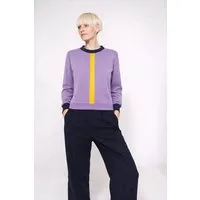 ein garten Studios ein garten Studios Colorblock Shirt aus Bio-Baumwolle und Tencel – Produktbild 1 von 1