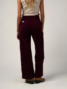 Côtelé Côtelé Damen vegan Hose Jane Plum Lila – Produktbild 1 von 1