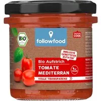 followfood followfood Bio-Aufstrich Tomate mit Kräutern, 135 g – Produktbild 1 von 1