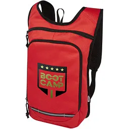 Unbranded Trails GRS RPET Outdoor Rucksack 6,5 L, rot, Rot, – Produktbild 1 von 1