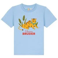 watabout kids watabout.kids T-Shirt Kinder Tiger Kleiner Bruder, Blue soul, – Produktbild 1 von 1